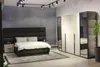Schlafzimmer Bett Nachttische Kleiderschrank Kommode mit Produktbild-Vorschau 13