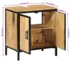 vidaXL Mobiletto 55x35x60 cm in legno massiccio di mango e Anteprima dell’immagine prodotto 7