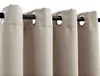 vidaXL Verdunkelungsvorhänge mit Metallösen 2 Stk. Beige Produktbild-Vorschau 3