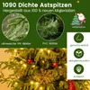 COSTWAY 210cm Künstlicher Weihnachtsbaum mit 1090 Produktbild-Vorschau 4
