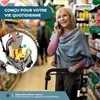 Rollateur avec panier Mobiclinic Déambulateur Sac à Voir les images du produit 3