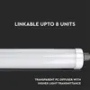 v_tac LED Feuchtraumleuchte 120cm 36W 4320lm 6400K IP65 Produktbild-Vorschau 5