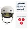 Casco da bici ABUS XOXO ECO - casco da città in look skater Anteprima dell’immagine prodotto 8