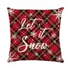 4er Set Weihnachten Kissenbezug 45x45cm Dekokissen Produktbild-Vorschau 3