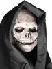 Sensenmann Maske zum Ankleben - Halloween Skelett Produktbild-Vorschau 1