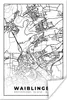 MuchoWow® Poster Karte - Stadtplan - Waiblingen - Karte Produktbild-Vorschau 1
