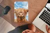 MuchoWow® Mauspad Mousepad Schottischer Highlander - Wolke Produktbild-Vorschau 3