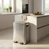 Afvalbak SOLV, dubbel compartiment, 60 liter – Productafbeelding-voorbeeld 2
