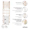 MAMOI® Klettergerüst Indoor, Sprossenwand für kinderzimmer, Produktbild-Vorschau 4