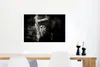 MuchoWow® Poster Gorilla auf schwarzem Hintergrund in Produktbild-Vorschau 5