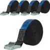 5x Spanngurt Gurt Zurrgurt Klemmschloss Auto 1-tlg 6m 250 Produktbild-Vorschau 1