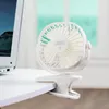 Mini Tisch Lüfter Leise Ventilator Clip Tischventilator mit Produktbild-Vorschau 11
