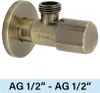 Eckventil Tucai TMM C850 Premium AG/AG  1/2"-1/2" antikes Produktbild-Vorschau 1