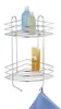 WENKO EXLUSIV Scaffale angolare per bagno Ganci per doccia Anteprima dell’immagine prodotto 2