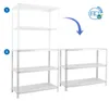 PROREGAL Schraubregal PANDA | HxBxT 180x80x30cm | Fachlast Produktbild-Vorschau 13