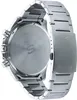 The back of a silver metal watch with a metal band. Anteprima dell’immagine prodotto