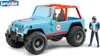 Bruder 02541 - Jeep Cross Country Racer blau mit Voir les images du produit 6