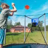 Trampolin-Basketballkorb mit 3 Bällen, Pumpe, wasserdicht, Produktbild-Vorschau 6