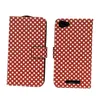 Handyhülle Tasche für Handy Wiko Jerry Polka Dot Rot Produktbild-Vorschau 2