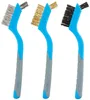 Silverline - Mini spazzole a filo, set da 3 pezzi Anteprima dell’immagine prodotto 1