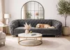 Chesterfield Schlafsofa MOLLY mit Bettkasten - 3-Sitzer Produktbild-Vorschau 7