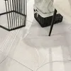 Teppich Wohnzimmer Hochflor Skandi Muster Boho Optik Uni 3D Produktbild-Vorschau 3