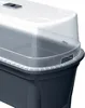 Podwyższona grządka z plastikową osłoną - ok. 78 × 38 × 82 Podgląd zdjęcia produktu 6