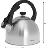 Kinghoff Stahlkessel Mit Pfeife 2.0L Kh-3324 Produktbild-Vorschau 3