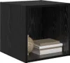 vidaXL Armoire murale, 2 pièces, noire, imitation chêne, 37 Voir les images du produit 3