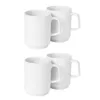 4er Set Kaffee Tasse 0,3 l Porzellan Kaffeetasse Tassen Produktbild-Vorschau 1