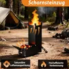 XMTECH Rocket Stove Vysoce výkonný raketový vařič, lehký, Náhled obrázku produktu 4