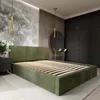 A bedroom with a bed, wardrobe, and decorative elements. Náhled obrázku produktu