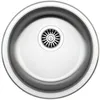 [Edelstahlspüle Ø 42 cm +Armatur Spiral] Hochwertig Produktbild-Vorschau 2