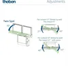 Theben 1020802 theLeda S17-100 WH Faretto LED I rilevatore Anteprima dell’immagine prodotto 5