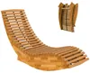 Outsunny Sonnenliege aus Akazienholz Klappbar Ergonomisch Produktbild-Vorschau 1