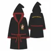 Morgenmantel Harry Potter Gryffindor Schwarz Rot - L Produktbild-Vorschau 3