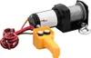 A product shot of an electric winch with a remote control. Náhľad obrázku produktu