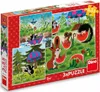 Puzzle Krtek a paraplíčko 18x18cm 3x55 dílků v krabici Náhľad obrázku produktu 6