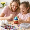 50x Styroporeier - Ostereier zum Basteln - Ostern Deko Produktbild-Vorschau 9