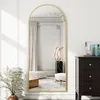 Koonmi Standspiegel mit gewölbtem Top, 180 x 76 cm Groß Produktbild-Vorschau 3