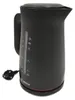 A black Bosch electric kettle with a power cord and plug. Podgląd zdjęcia produktu
