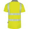 VIZWELL Warnschutz Poloshirt VWPS 3N Gr. XXL gelb Produktbild-Vorschau 3