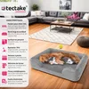 Panier pour chien orthopédique Kimba avec bordure haute - Voir les images du produit 2