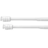 Klemmstange Weiß Ø10 mm 2er Pack 25-40 cm – ausziehbare Produktbild-Vorschau 3