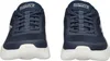 A pair of navy blue Skechers Go Walk sneakers are shown from a front-facing view against a white background. Anteprima dell’immagine prodotto