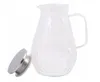 Glaskrug 2L mit Edelstahldeckel | Wasserkrug Saftkrug Produktbild-Vorschau 5