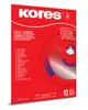 Kores Durchschreibepapier DIN A4 blau 10 Blatt Produktbild-Vorschau 1