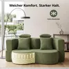 Sofa 3-Sitzer mit Schlaffunktion, 196 cm Komfortables Produktbild-Vorschau 7