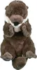 Kuscheltier Otter braun 23 cm Plüschotter gerollt Produktbild-Vorschau 6
