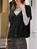 Damen-Frühlingsstrickjacke, Fledermausärmel, Knopfleiste, Produktbild-Vorschau 3